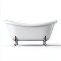 Bañera - Acrílico - 166x71x63 cm - Blanco - Apto para baño - Estilo clásico